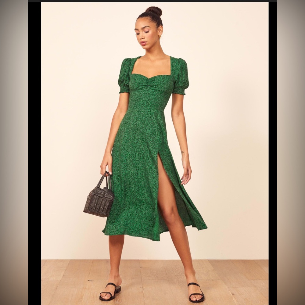 Reformation Lacey Jitterbug Dress Sz 6
